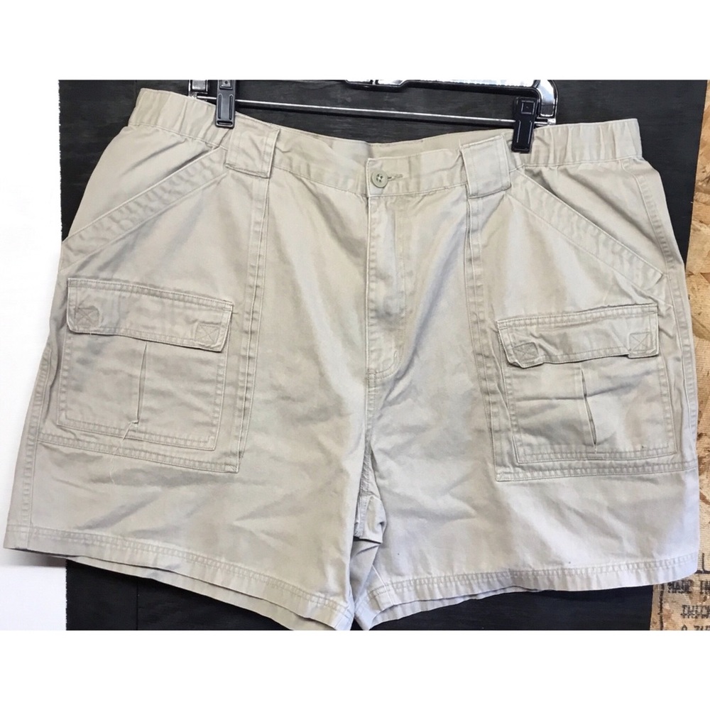 Big & Tall Men’s Size 42 Croft & Barrow Khaki Cargo Shorts